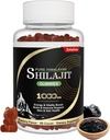 Shilajit Gummies, Murni Himalaya Shilajit Gummies untuk Pria, Formula dengan Rhodiola Roma, Ginseng Root, Chaga, Vitamin D, Dukungan Energi, Imune & Brain Kesehatan, NON-GMO, Vegan, 60 Count