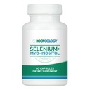 Rootcology oleh Dr. Izabella Wentz 124; Selenium + Myo- Inositol 124; Comprehensive Blend to Propine Hormone Balance and Ammune System Health 124; 60 Capsules