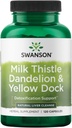 Swanson Milk Thistle, Dandelion & Yellow Dock - Herbal Liver Suplement