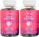 Joyce Giraud Ultimate Beauty Gummies, 60- Day Supply, Support Skin Hydration & Healthy Skin Tone, 180 Gummies