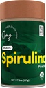 OMG! Superfood Organic Spirulina Powder - 100% Murni, USDA Sertifikasi Organik - Sumber Baik Besi, Vitamin A & Vitamin B12. - 8 Ounces (1 Paket)...