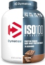 dymatize ISO 100 Hydrolyzed Whey Protein Powder Isolate, Fudge Brownie, 5 Pound