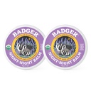 Badger - Night Night Balm, Chamomile & Lavender, Natural Sleep Balm for Kids, Skenario Relaxing for Children, Kids Organic Sleep Balm, 2 oz (2 Pack)