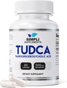 TUDCA 500mg per Serving 124; 60 Capsules (30 Hari Supply) Atur124; Taursodeoxycholic Acid for Your Liver Afer4; Powerful Tudca Suplemen