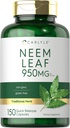 Carlyle Neem Leef 124; 950mg 124; 150 Powder Capsules 12.4; None-GMO dan Gluten Free Formula 124; Nilai Ukuran 124; Pendukung Herbal Tradisional 124; Azadirachta Indica