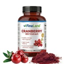 FineLand Cranberry Extract 30.000mg Kekuatan per Capsule - Tinggi Potency Cranberry Pil untuk UTI Dukungan - 100 Vegan Capsules, 100-Day Supply, Non-GMO, dibuat di AS