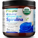 Biophix Blue Spirulina Powder Organic Blulina 6 oz - Algae Organic Spirulina Powder 170 Servings - Superfood Suplement - Natural Blue Pigment - Espirulina en Polvo Organika Azul
