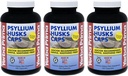Yerba Prima Psyllium Husks Caps - 180 caps (Paket 3) - Suplemen Serba Alami - Colon Cleansing - Non-GMO Gluten Bebas