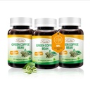 Lovita Green Coffee Bean Extract, 50% Klorogenic Acid for Metabolisme, Energy & Weight Management, 800 mg per Day, Vegan, Non-GMO, Bebas, Natural Antioksidant Supplemen, 180 Capsules