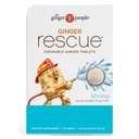 Jahe Rescue Chewable Tablet by The Ginger People - Drug Free Digetical Health, Chewable Tablet, Strong Ginger Flavor, 0.55 Oz, 24 tablet, (Paket 1)