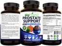 BioFinest Prostate Dukungan untuk Pria-Saw Palmetto Lycopene Pumpkin Benih Pygeum Zinc Selenium - Sehat Urine Flow Bladder Prostate Vitamin Suplemen - Dibuat di USA (120 Veg. Capsule)