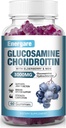 1 Paket 3000mg Glucosamine Chondroitin dengan MSM & Elderberry, Ekstra Kekuatan Gabungan Kesehatan, Fleksibilitas, Antioksidant, Imune Supplemen untuk Dewasa, Pria & Perempuan 60 Negara