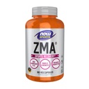 NOW Foods Sports Nutition, ZMA (Zinc, Magnesium dan Vitamin B-6), Enhanced Absorpsi, Pemulihan Olahraga *, 180 Kapsul