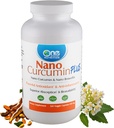 Satu Planet Nutrition Nano Curcumin ditambah 500 mg Veggie Capsules (240 Pelayan), Nano Curcumin dengan Boswellia untuk Absorpsi Tinggi, Mendukung Kesehatan Gabungan dan Imune, Non-GMO, Vegan, Gluten- Bebas