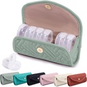 BAGSFY Weekly Pill Organizer 2 Kali sehari dalam Kasus Fibinc Pill Cute, Medicine Bag, AM PM Pill Box 7 Day, Portable Medication Case for Pills, Vitamin, Fish Oils, Suplemen.