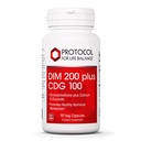 PROTOCOL UNTUK HIDUP BALICE DIM 200 plus CDG - 200mg - Calcium & DIM Suplemen - untuk Detox & Hormone Metabolisme - Calcium D Glucarate - NON-GMO & Kosher - 90 Veg Caps