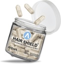 Tameng Rambut: 124; Rambut Skin dan Nails Vitamin untuk Pertumbuhan Rambut dan Kubah Lebih Kuat, Biotin Vitamin dengan Kalsium & Zinc Untuk Perempuan dan Pria, 60 Kasules