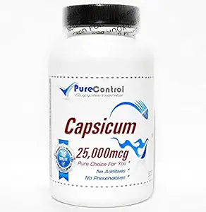 Capsicum 25,000mcg / / 200 Capsules / / Pure / / / oleh Suplemen PureControl