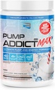 Suplemen Kepercayaan - Pump Addict Max Pre- Workout Powder - Enhanced Energy, Focus, dan Endurance... (40 Serving, White Slushie)