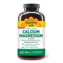 Country Life Target-Mins Kalsium Magnesium Tambahan untuk Bone Health, 10000mg Kalsium, 500mg Magnesium, Gluten Bebas, 2: Rasio untuk Utilisasi Optimal