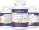 Lipomal Immune Boost Black Elderberry - Vitamin C - Zinc Gluten Free Vegetarian Suplemen Diet 60 Veggie Capsules