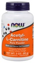 NOW Foods Suplemen, ALC (Acetyl- L- Carnitine) Powder, Otak dan Fungsi Sel Nerve *, 3- Ounce
