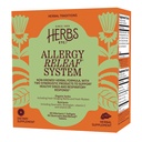 Herbs Etc. Allergy ReLeaf System - Seasonal Discomfort Suplement - Menyediakan Dukungan untuk Sneezing & Itchy Eyes - Dukungan Fungsi Sinus - 60 Softgels, 60 Tablet (60 Pelayan)