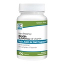 Kualitas Pilihan Biotin 10.000 mcg + B Tablet 100 Hitung Potency Nail Ultra, Kulit, & Rambut Dukungan