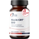 Design untuk Kesehatan Niasin 500mg - Niasin CRT B3 (Acid Nicotcical), Kontrolled Low Tablets untuk membantu Minimalkan Flush - Non-GMO, Gluten Free Supplemen (60 tablet)