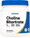 Nutricost Pure Chooline Bitartch Powder 500 Grams