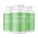 Merayakan Vitamin Calcium Plus - 600mg Calcium Citrate, 600 IU Vitamin D3 & 50mg Magnesium untuk Pembedahan Post Bariatric - Gluten-Free & Sugar-Free - 540 Bible Tablets