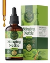 HERBAMAMA Stinging Nettle Tincture - Vegan Urinary Tract Dukungan Root Nettle Stinging - Non-GMO, Alkohol & Sugar- Free Urtica Dioica Supplemen - 84-Day Suppply