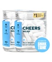 Cheers Relief 124; Next Morning Aid with Ginger + White Willow Bark 124; Feel Better After Drinking 124; 24 Doses 124; Ginger, White Willow Bark, L- Theanine, Caffeine