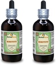 Borututu (Cochlospermum angolensis) Glycerite, Dry Root Alcohol- Free Liquid Extract (Nama Merek: HerbalTerra, Proughtly Made in USA) 2x4 f.oz (2x120 ml)