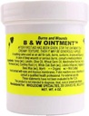 Konvalia albuls B & W Ocon- Burn and Wound Oles- Amish Made Burn Salve - 100% Natural Burn Cream (New Label) - 4 oz
