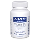 Encapsulasi Murni Vitamin D3 125 mcg (5.000 IU) - Tambahan untuk Dukung Bone, Gabungan, Breast, Heart, Colon, dan Imune Health * - dengan Vitamin D - 120 Capsules
