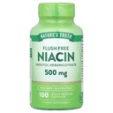 Nature 's Truth Flush Free Niachin 500 mg 100 Caps, 100 Count