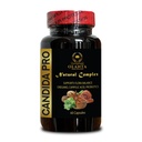 Candida PRO Complex - Reishi Mushroom, Black Walnut, Instinal Health & Ammune Dukung, Candida Complex, Candida Cleanse, Botanical Gut Support - 1 Botol