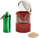 Premium Pill Crusher Cutter dan Grinder for Fine Powder Perfect for Medicines Pets Mudah digunakan Smasher dengan Ideal Cup Removable untuk Obat-obatan Efisien Moledor untuk Manajemen Obat Harian