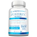 Zosterex Ilmu Disetujui - Perkuat L- Lysine 10000mg, Vitamin B Kompleks, Zinc - Dukungan kekebalan & Cold Sore Treatment - 60 Vegan Capsules - 1 Botol