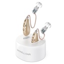Hearing Aids, Rechargable Hearing Aid for Seniors & Adulants with Noise Cancelling, Behind The- Ear OTC Hearing Amplifier Personal Sound Devices with Portable Charging Base Affold
