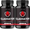 Rize labs - Gladiator Capsules - Performance Suplement for Men, Maximum Strength for Muscle Growth (120 Kapsul)