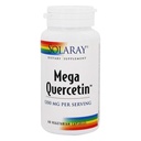 Solaray Mega Quercetin, Healthy Sinus & Imune Support & AMPK Activator, Rutin, Hesperidin & Bromelain, 60 VexCaps