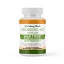 Probiotik, 40 Milyar CFU, Sistem Pengiriman Bi- Pass untuk Efektivitas Maksimum, Shelf Stabil, 60 Katup Vegetable