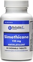 Dapat diandalkan 1 Simethacon 125 mg Anti- Gas 60 tablet Peppermint (1 Botol)