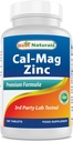 # 1 CAL MAG ZINC oleh Best Complex Mineral - Diproduksi dalam Amerika Serikat berbasis GMP Disertifikasi Fasilitas dan Pihak Ketiga Diuji untuk kemurnian. Dijamin!! 180 tablet