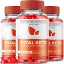 Rize labs (Paket 3 Guto Gummies Total untuk Weight Loss Advanced, Keto Suplement to Lose Belly Fat, Gummy Review, Maximum Power Formula, Gomita (180 Gummies)