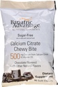 Bariatric Advices Calcium Citrate Chewy Bites 500mg dengan Vitamin D3 untuk Bariatric Bedah Pasien termasuk Gastric Bypass dan Sleeve Gastrectomy, Sugar Free - Chocolate Flavor, 90 Count