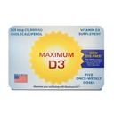 13.000 IU, 5 Capsules Total (5- Week Supply) [Packaging May Vary]