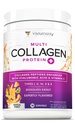 Multi Collagen Peptides Powder for Women - Hidrolyzed Flavored Collagen Powder for Women with Types I II V & X Vitamin C & Hyaluronic Acid for Hair Skin and Nails (Tropical Punding)
